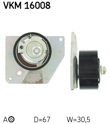 Rola intinzator,curea distributie VKM 16008 SKF